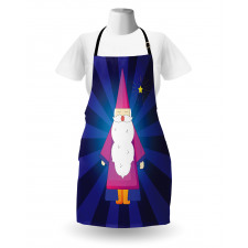 Man with a Staff Miracle Apron