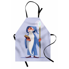 Smiling Old Sorcerer Apron