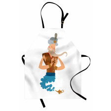 Cartoon Genie Coming Apron