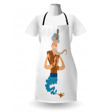 Cartoon Genie Coming Apron