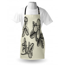 Rosa Canina Sketch Apron