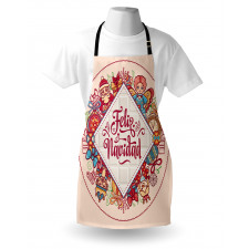 Feliz Navidad Christmas Apron