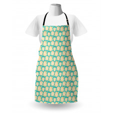 Vintage Floral Shabby Apron