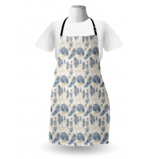 Soft Tones Shabby Ornate Apron