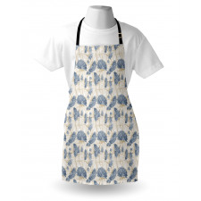 Soft Tones Shabby Ornate Apron