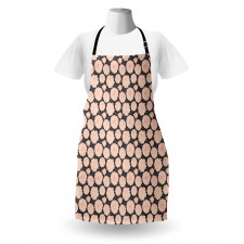 Soft Toned Flower Leaf Apron