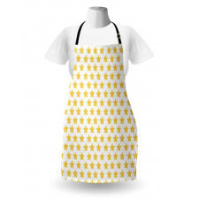 Symmetric Grunge Pattern Apron