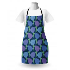 Tree Peony Stem Leaves Apron