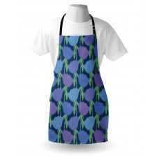 Tree Peony Stem Leaves Apron