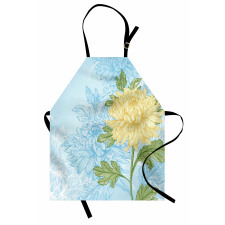 Romantic Chrysanthemum Apron