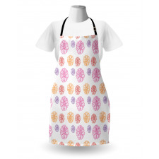 Colorful Garden Flowers Apron