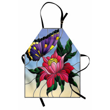 Stained Glass Butterfly Apron
