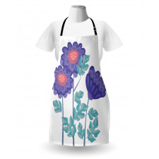 Ornamental Flower Bouquet Apron