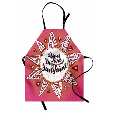 Sun Motif Apron