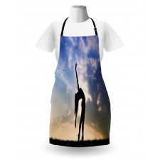 Silhouette Dancing Nature Apron