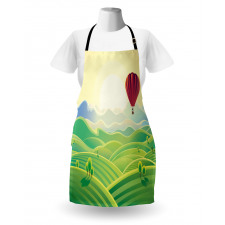 Peaceful Summer Field Apron