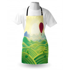 Peaceful Summer Field Apron