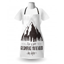 Wanderlust Theme Apron