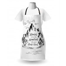 Memories in Mountains Apron