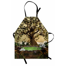 Forest Tree Pond and Swans Apron