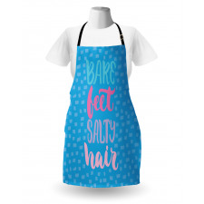 Bare Feet Salty Hair Apron