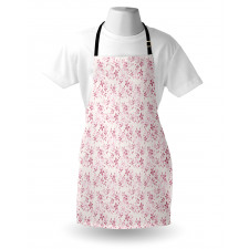 Pink Toned Flower Petals Apron