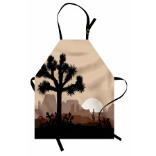 Joshua Tree Morning Scene Apron