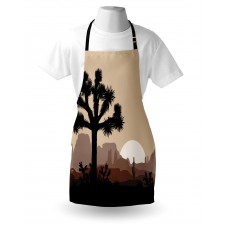 Joshua Tree Morning Scene Apron