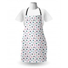 Doodle Fish and Waves Apron