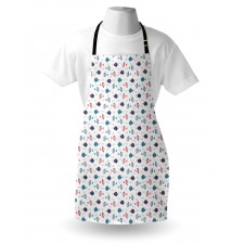 Doodle Fish and Waves Apron