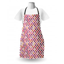 Colorful Herringbone Apron