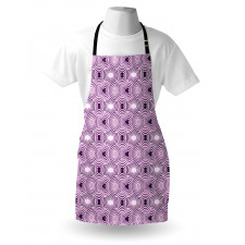 Ombre Geometric Art Apron