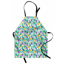 Triangles Mardi Grass Apron