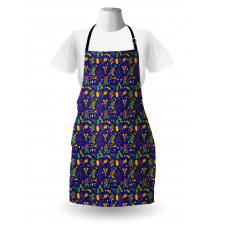 Fat Tuesday Jazz Apron