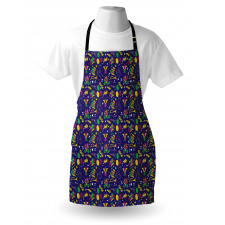 Fat Tuesday Jazz Apron