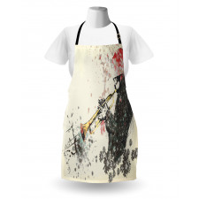 Trumpeter Flowers Apron