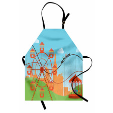 Flat Art Colorful Apron