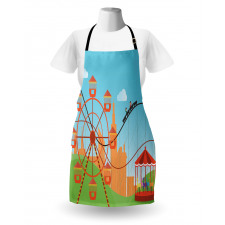 Flat Art Colorful Apron