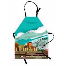 Downtown Panaroma Apron