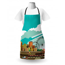 Downtown Panaroma Apron