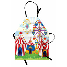 Striped Tents Apron