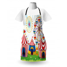 Striped Tents Apron