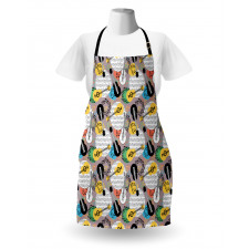 Guitars Notes Apron