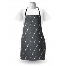 4 String Guitars Apron