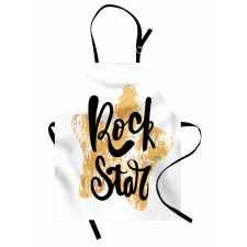 Rock Star Words Apron