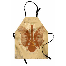 Guitar with Wings Apron
