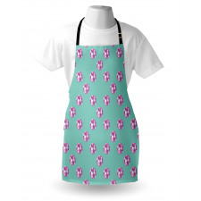 Realistic Gem Pattern Apron