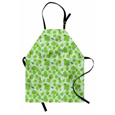 Green Nature Insects Apron