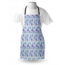 Abstract Blossoming Buds Apron