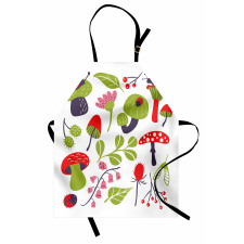 Forest Thistle Lilies Apron